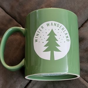 Life Is Good Jake’s Green Winter Wonderland Ceramic Coffee Tea Mug